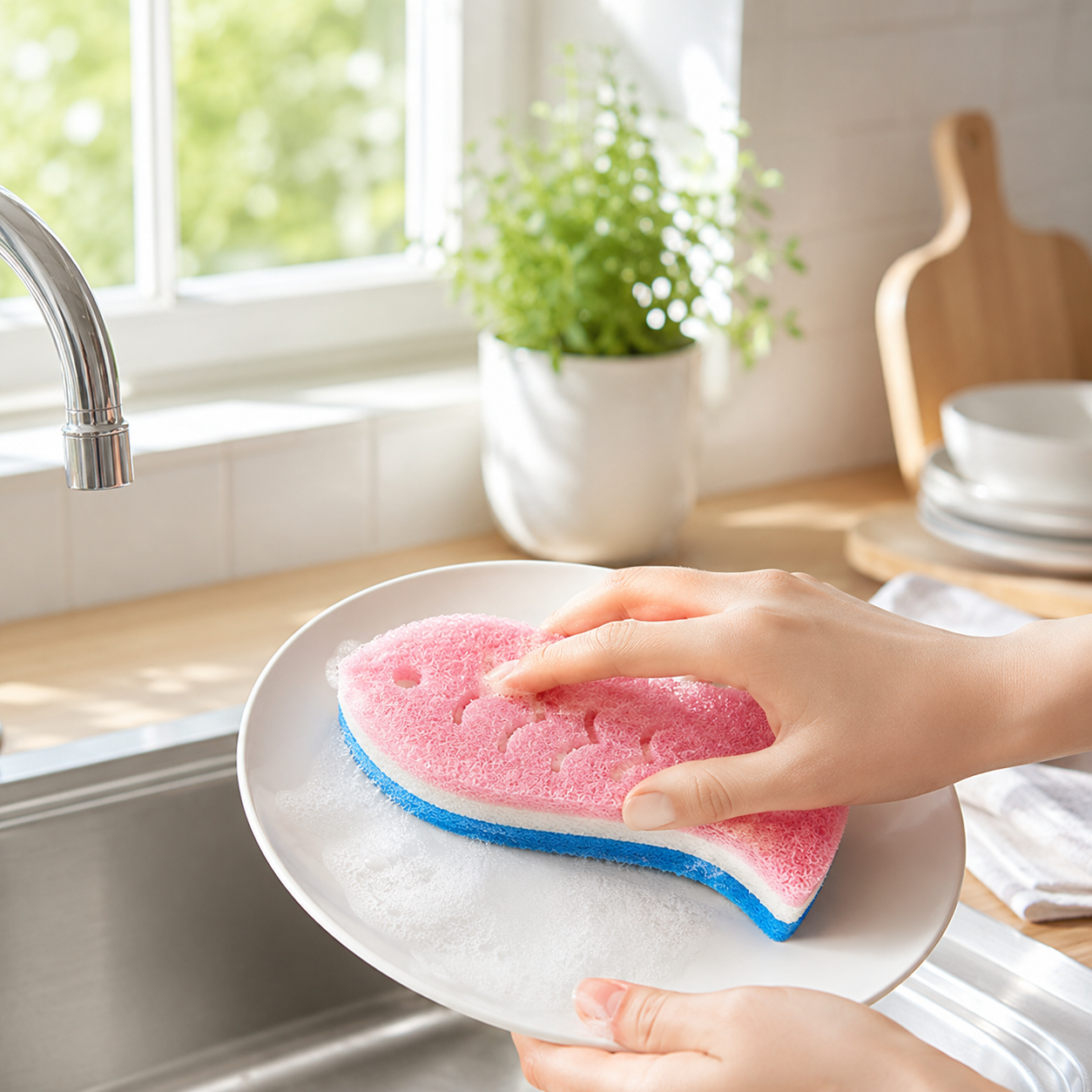 Fish-Shaped Nano Cleaning Sponge