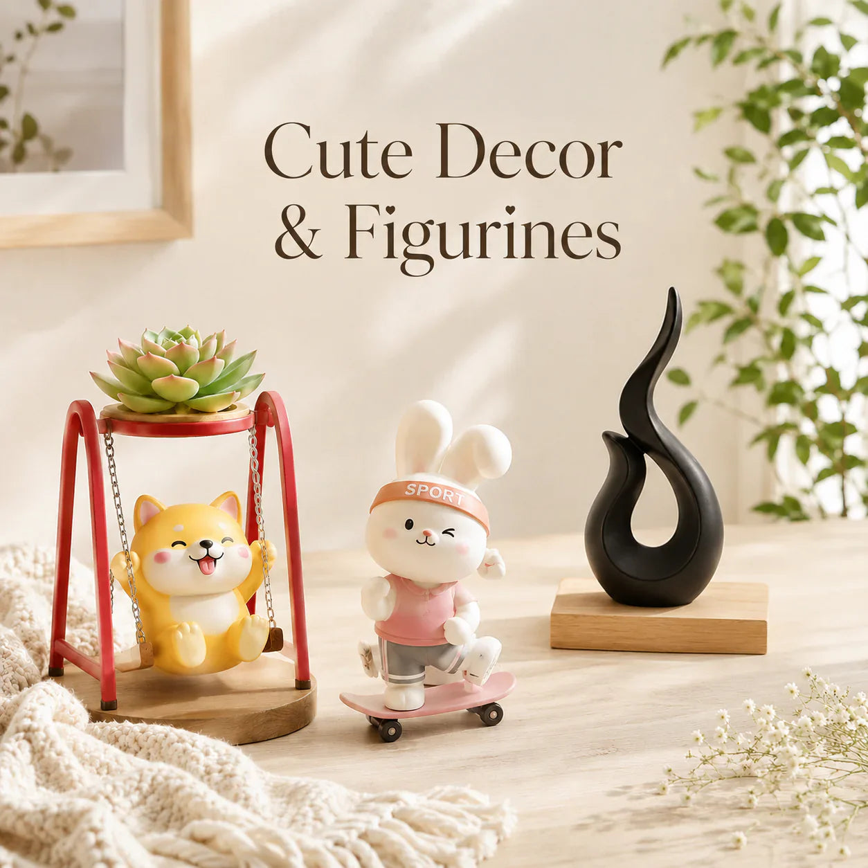 Cute Decor & Figurines