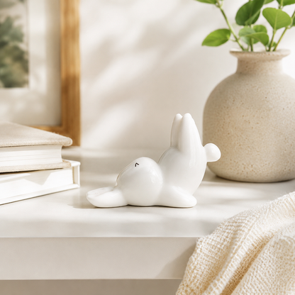 Cute Sport Bunny Desktop Decor