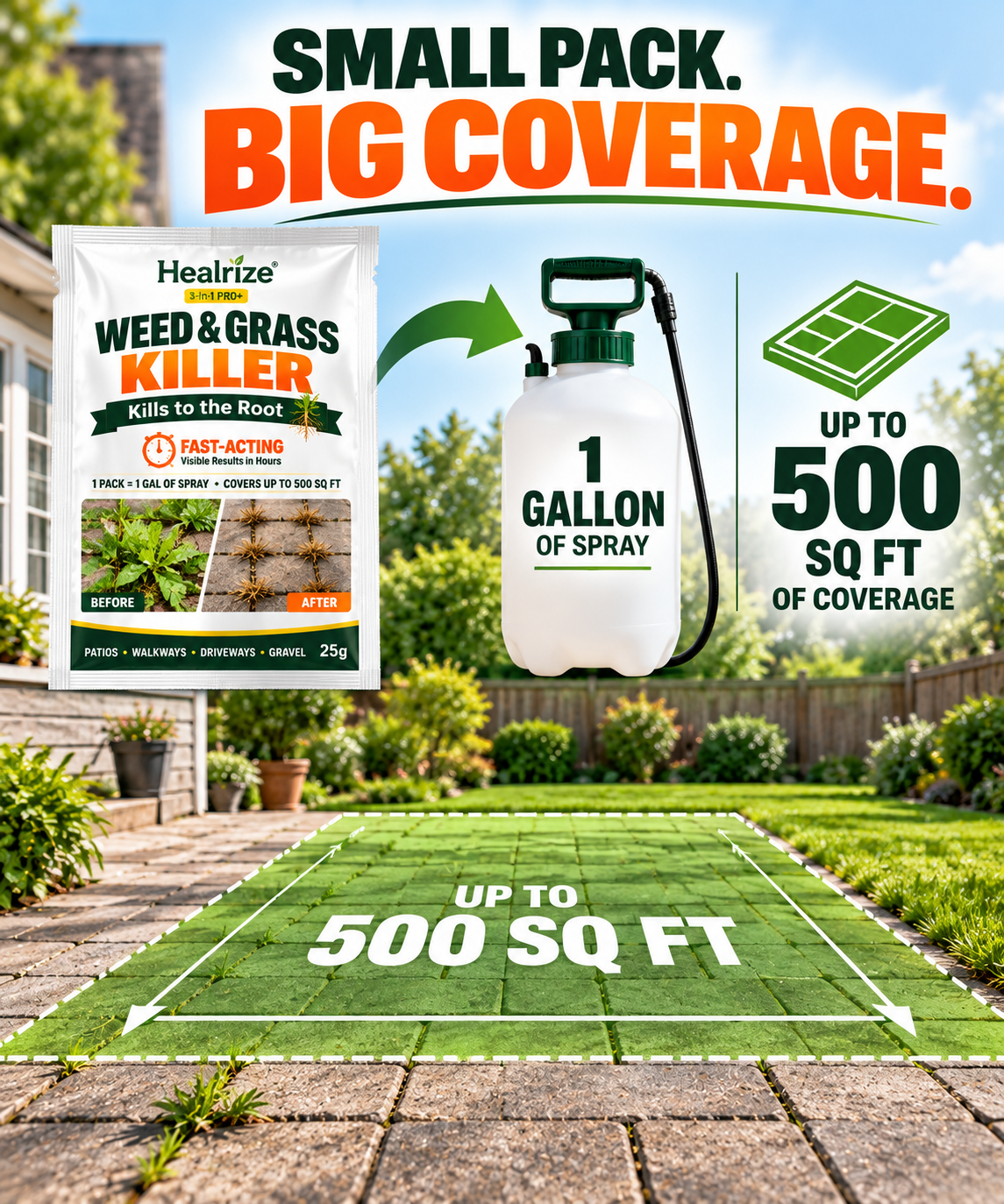 🌱🌱Healrize®3-Hour Weed Control That Goes Beyond the Surface
