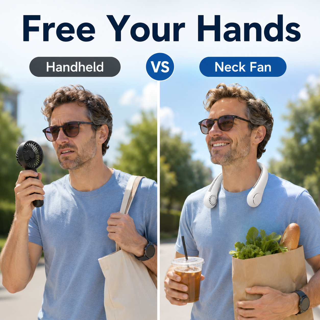 Billhol® Wearable Neck Fan