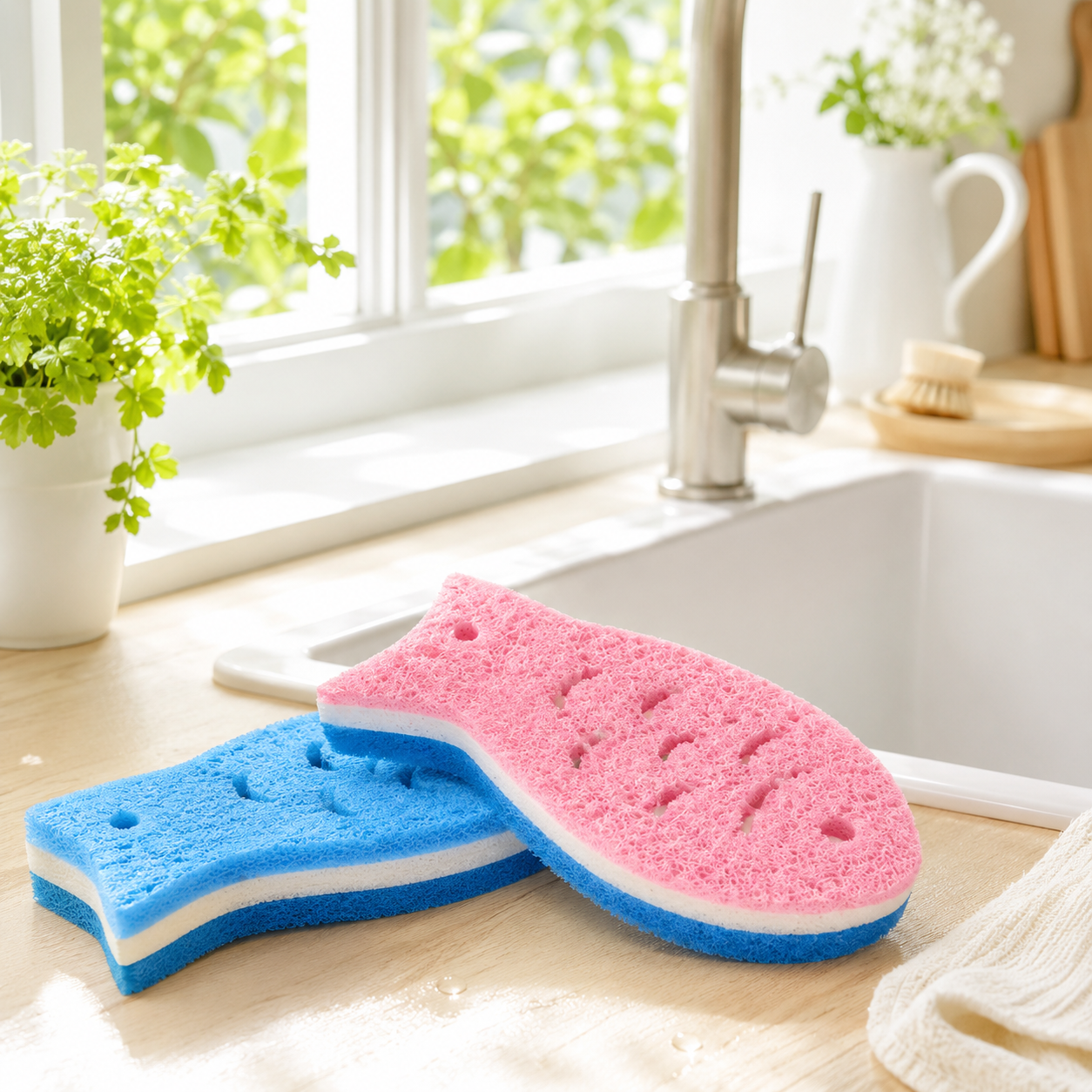 Fish-Shaped Nano Cleaning Sponge
